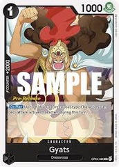 Gyats - OP04-080 - UC - (Kingdoms of Intrigue Pre-release Promo)